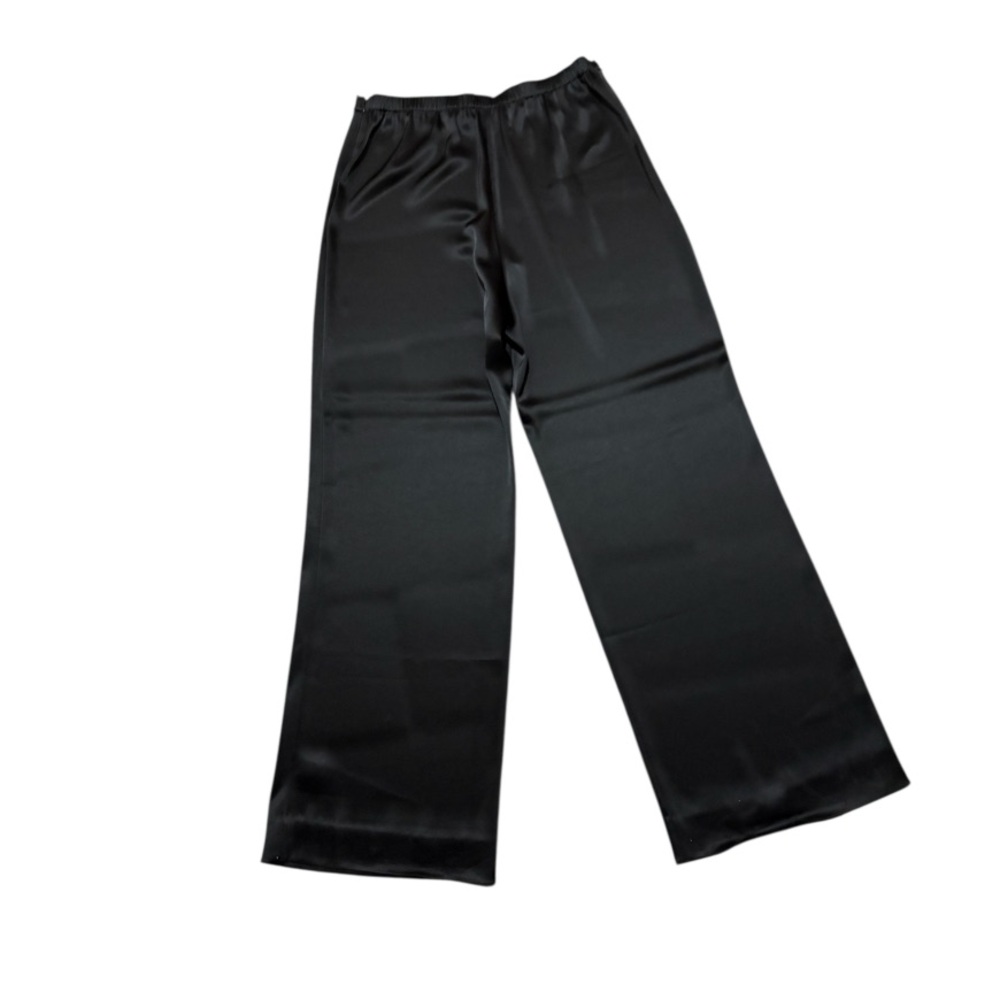 St John Kate Liquid Satin Pants 12 - Picture 3 of 7